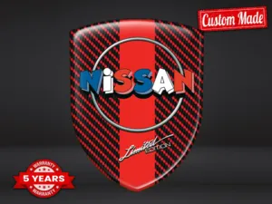 Nissan Vinyl Logoaufkleber Pro Max Langlebig Stilvoll Design